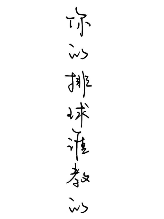 【排球】你的排球誰教的
