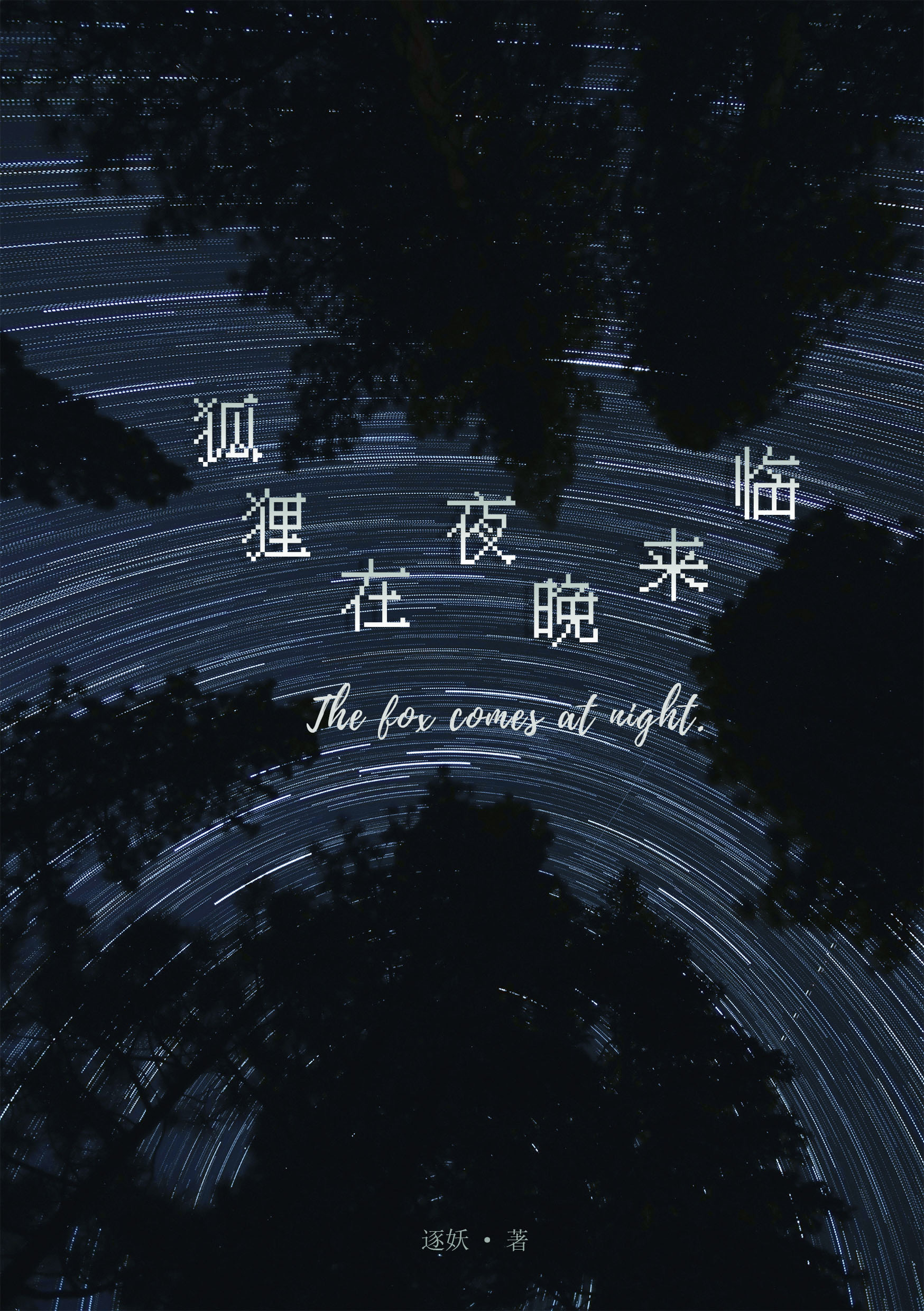 狐狸在夜晚來臨