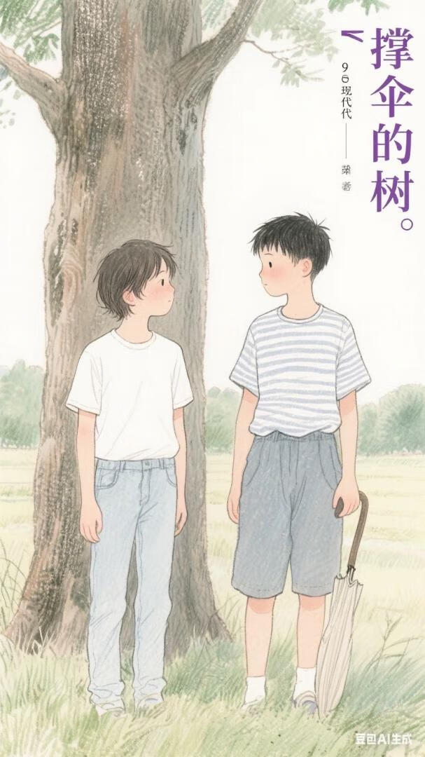 撐傘的樹