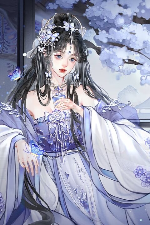 卿如桃花，君如鶴